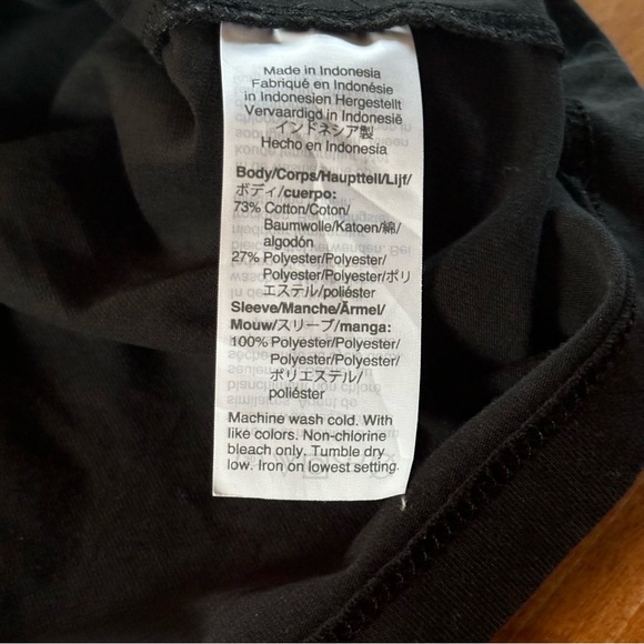 Madewell Elevated Basic Black Tee - Picture 7 of 9